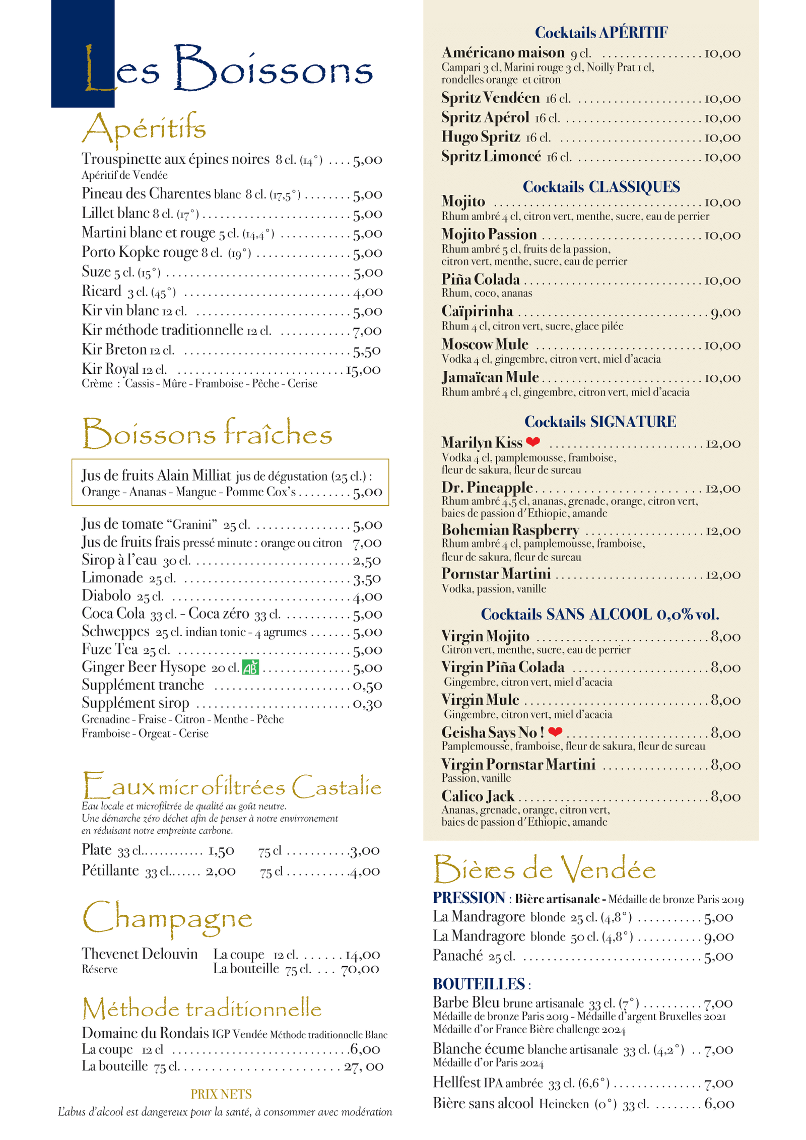 Crêpes de Froment - La Crêperie du Château 