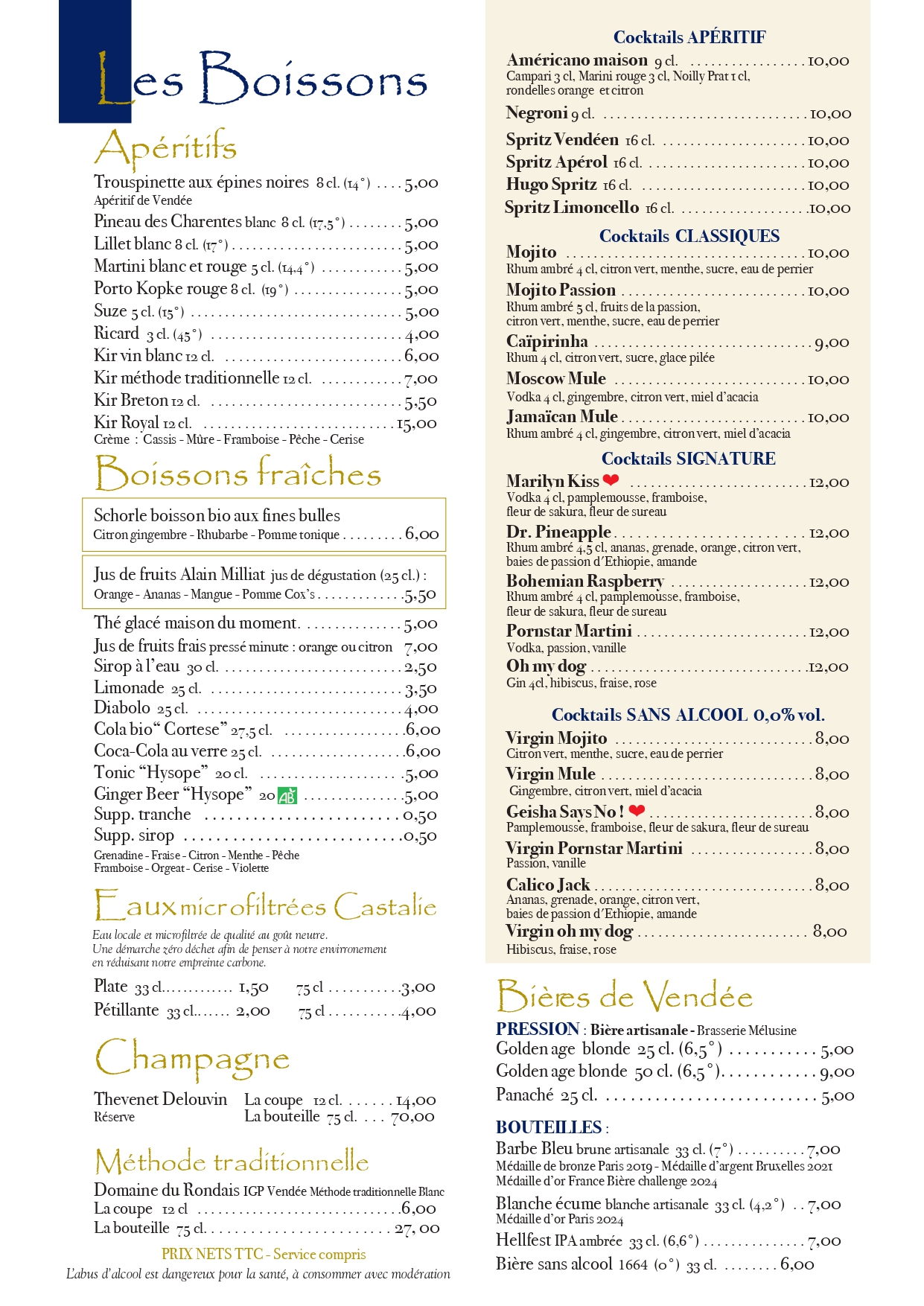 Crêpes de Froment - La Crêperie du Château 